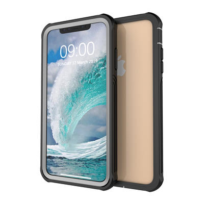 JS Tech Full-Cover Rugged Clear iPhone Xs Max Case,6.5 inch