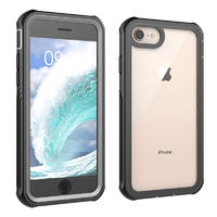 Full-Cover Rugged Clear Mobile Phone Case for iPhone 6/7/8