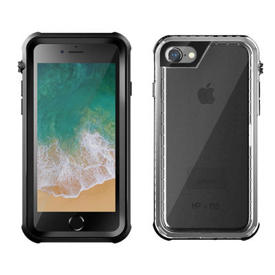 Underwater Full Sealed IP68 Waterproof   Dust Proof Case for iPhone 6 Plus/7 Plus/8 Plus