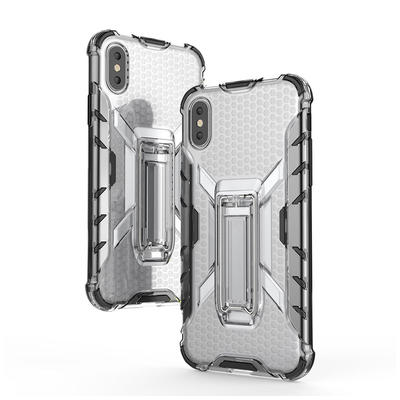 Slim Kickstand Rugged Protective Case for iPhone X/Xs