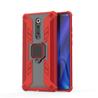 Magetic Metal Plate Cover for Xiaomi K 20 with Ring Holder Shockproof Case Series One