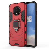 Heavy Duty Metal Ring Kickstand Shockproof Case for OnePlus 7T
