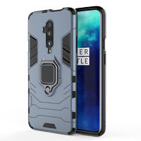 Heavy Duty Metal Ring Kickstand Shockproof Case for OnePlus 7 Pro