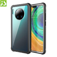 JS Tech Heavy Duty Protective Phone Case for Huawei Mate 30 with Screen Protector, Support wireless charge